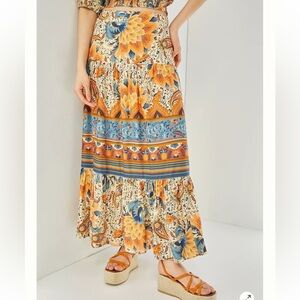 Anthropologie Farm Rio Bambina Skirt- Women’s small
